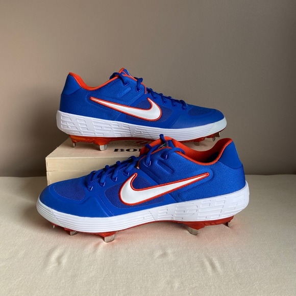orange nike baseball cleats